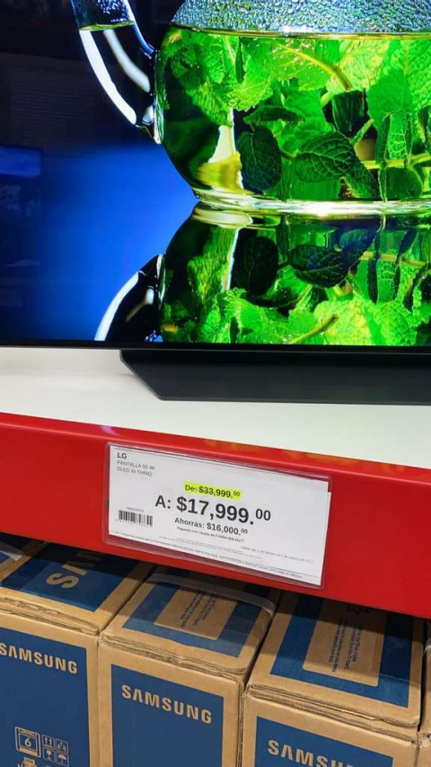 Oferta $17,999 en Sam's Club ? Sam's Club Torreón: Pantalla LG Oled BX 55  pulgadas